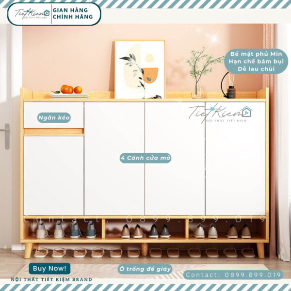 Tủ để giày cửa mở TG28211 16 tu-giay-cua-mo
